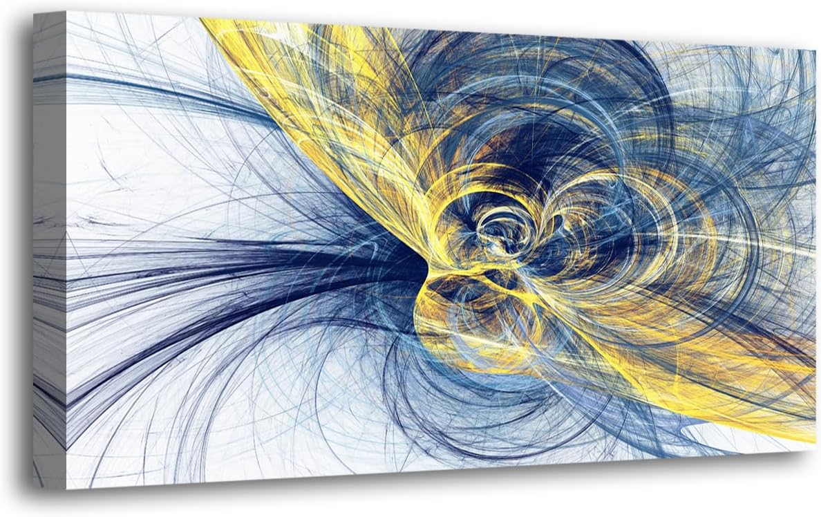 Abstract Pictures Canvas Wall Art for Living room Bedroom Wall Decor,Abstract art Wall Art Print Paitnings for home Decor,Line drawings Waterproof Stretched Ready to Hang-28x57inches