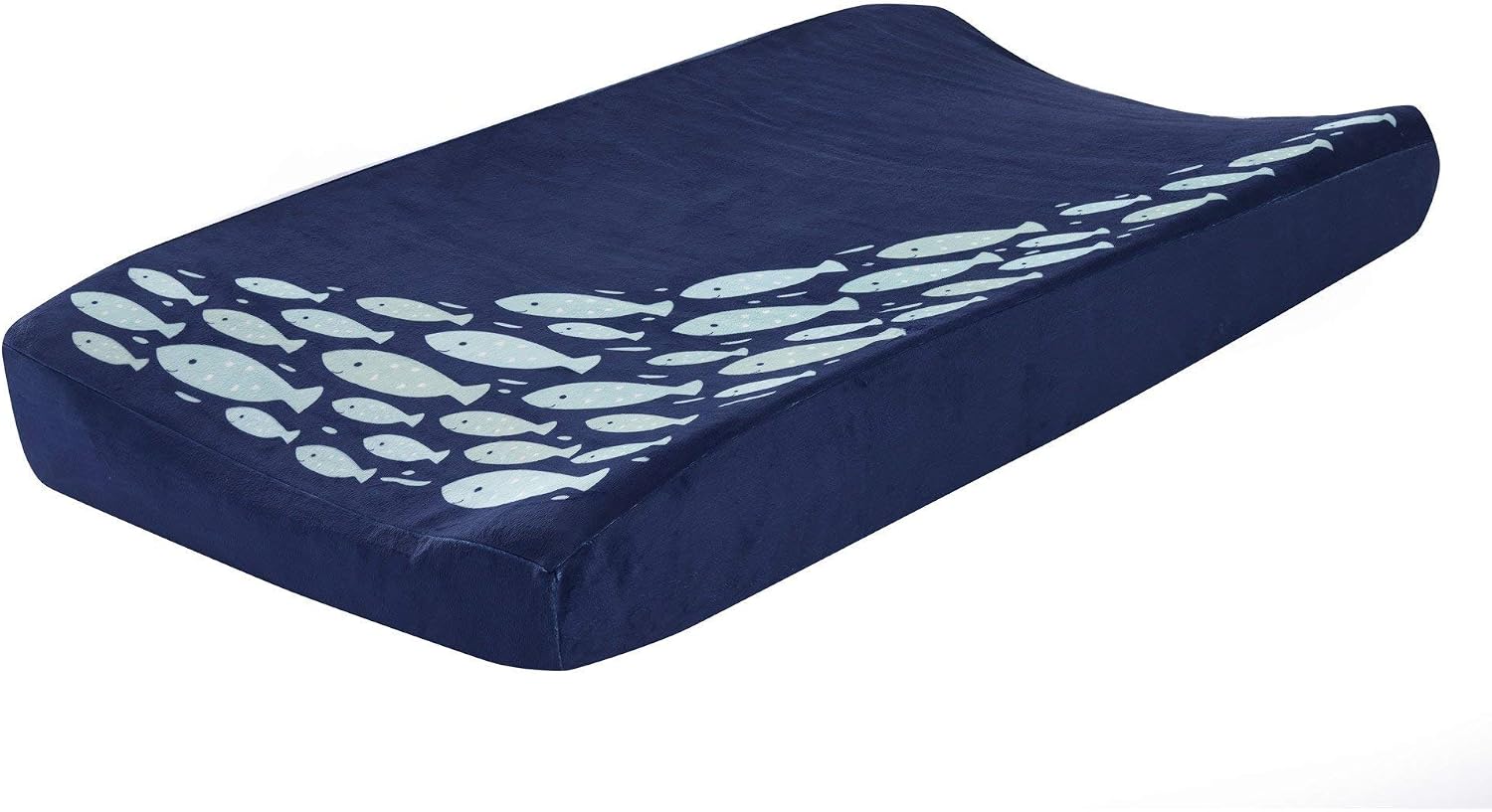 Lambs & Ivy Oceania 6-Piece Baby Crib Bedding Set - Blue Ocean, Nautical, Aquatic, Whale, Octopus Theme