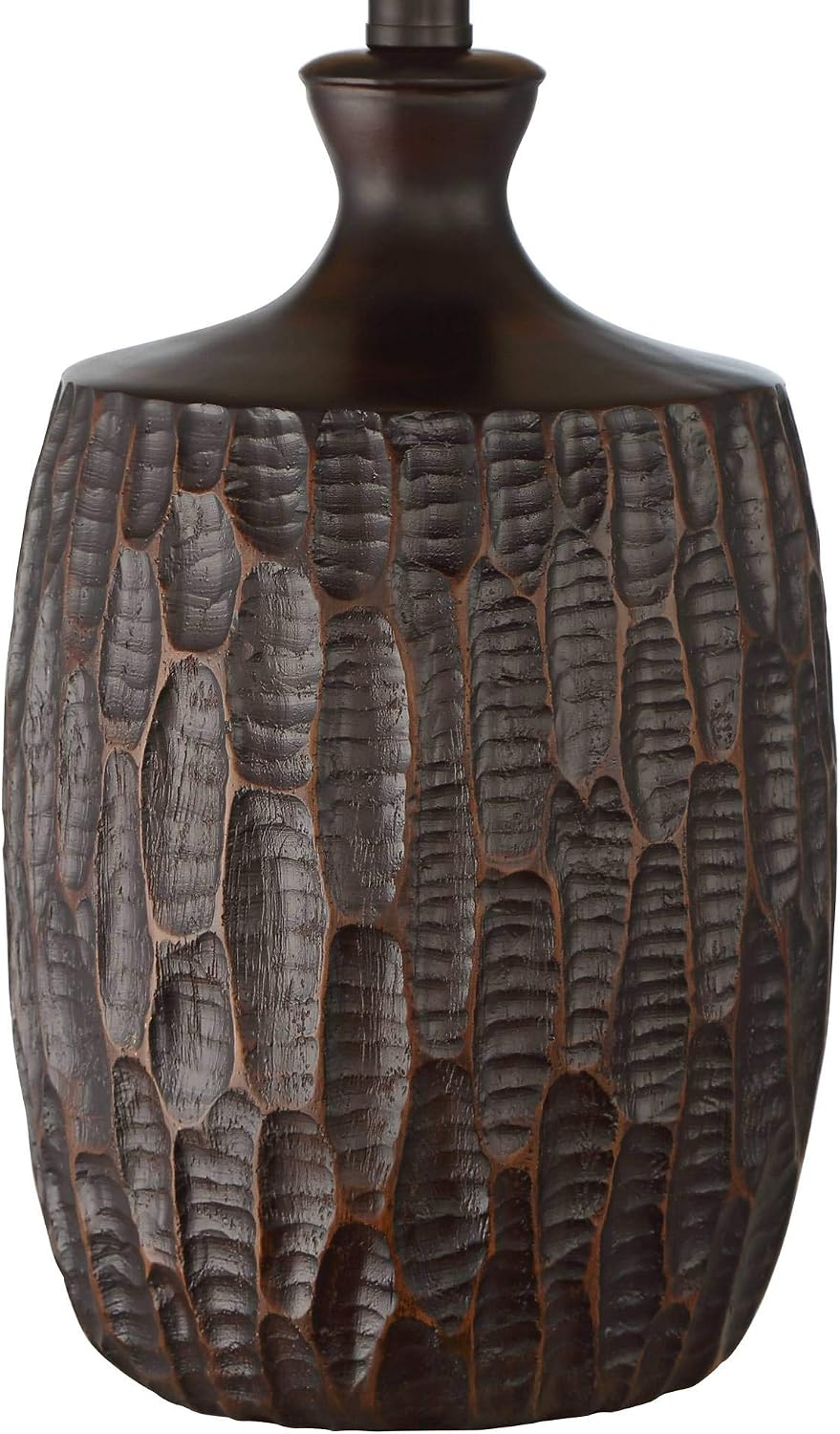 Franklin Iron Works Kelly 25 1/2' High Farmhouse Rustic Country Cottage Table Lamp Brown Finish Single Mica Shade Living Room Bedroom Bedside Nightstand House Office Home Reading (Colors May Vary)