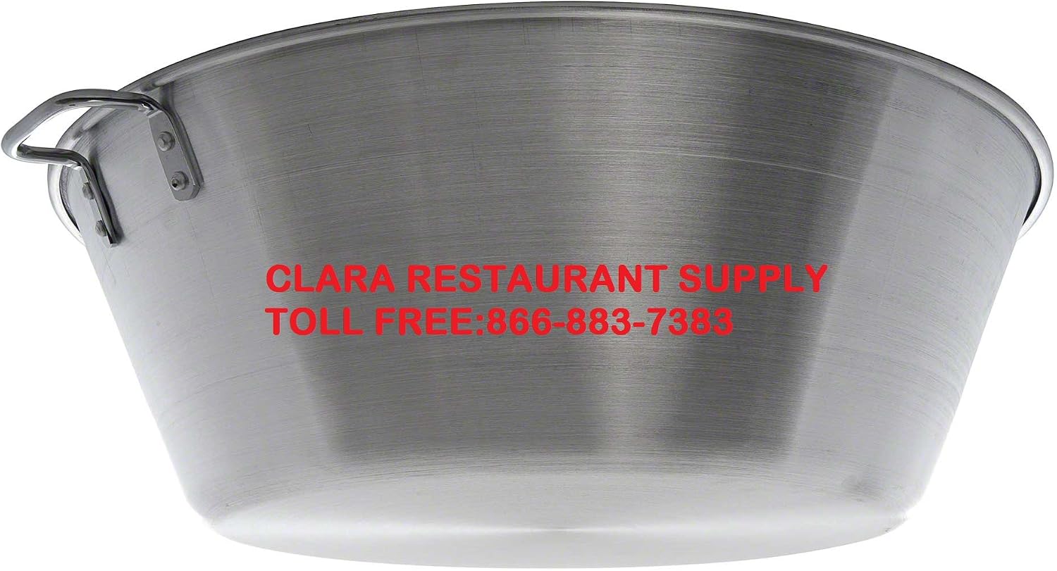 Aluminum Mixing Bowls 25 Inches / 45 Quart