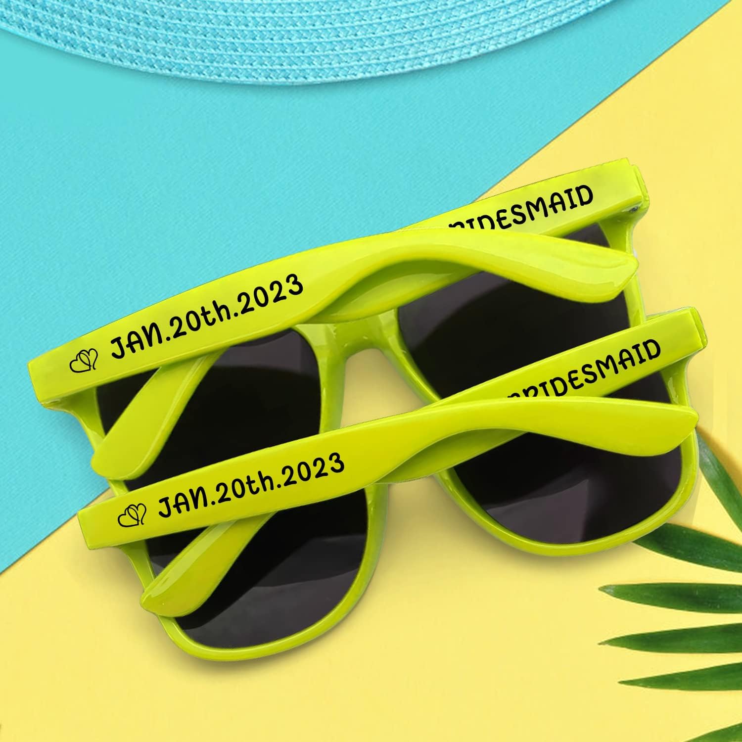 Custom Sunglasses for Wedding Party Favors, Personalized Sunglasses bulk for Men Groomsmen Adults Women