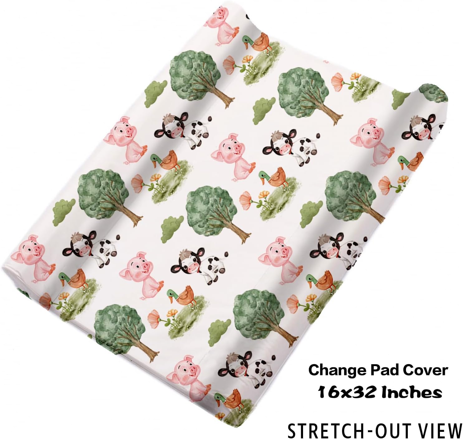 Personalized Nursery Crib Bedding Set: Custom Name 5 Piece Baby Crib Sets with Animal House Design - Toddler Double Layer Blanket Set, Comfortable Crib Bed Sheets for Baby Grils