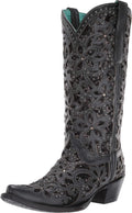 Corral Boots Women's Inlay Embroidery and Studs Boot (A3752-LD)
