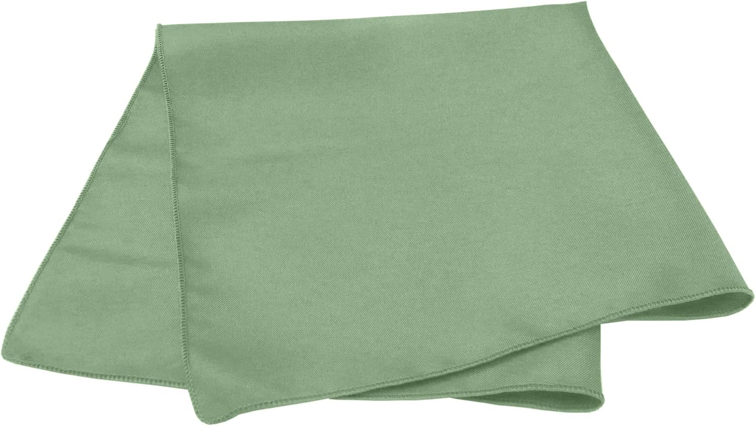 Ultimate Textile Cloth Napkins Bulk Set 17x17in Polyester Washable Square Dinner Napkins for Wedding Party Events Machine Washable Stain Resistant - Sage, 17' X 17' (Set of 120)