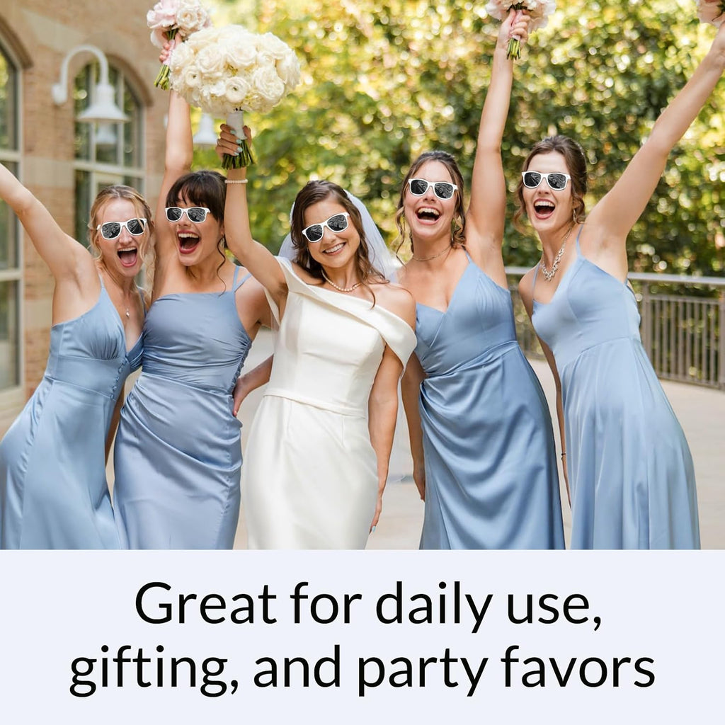 Custom Sunglasses for Wedding Party Favors, Personalized Sunglasses bulk for Men Groomsmen Adults Women