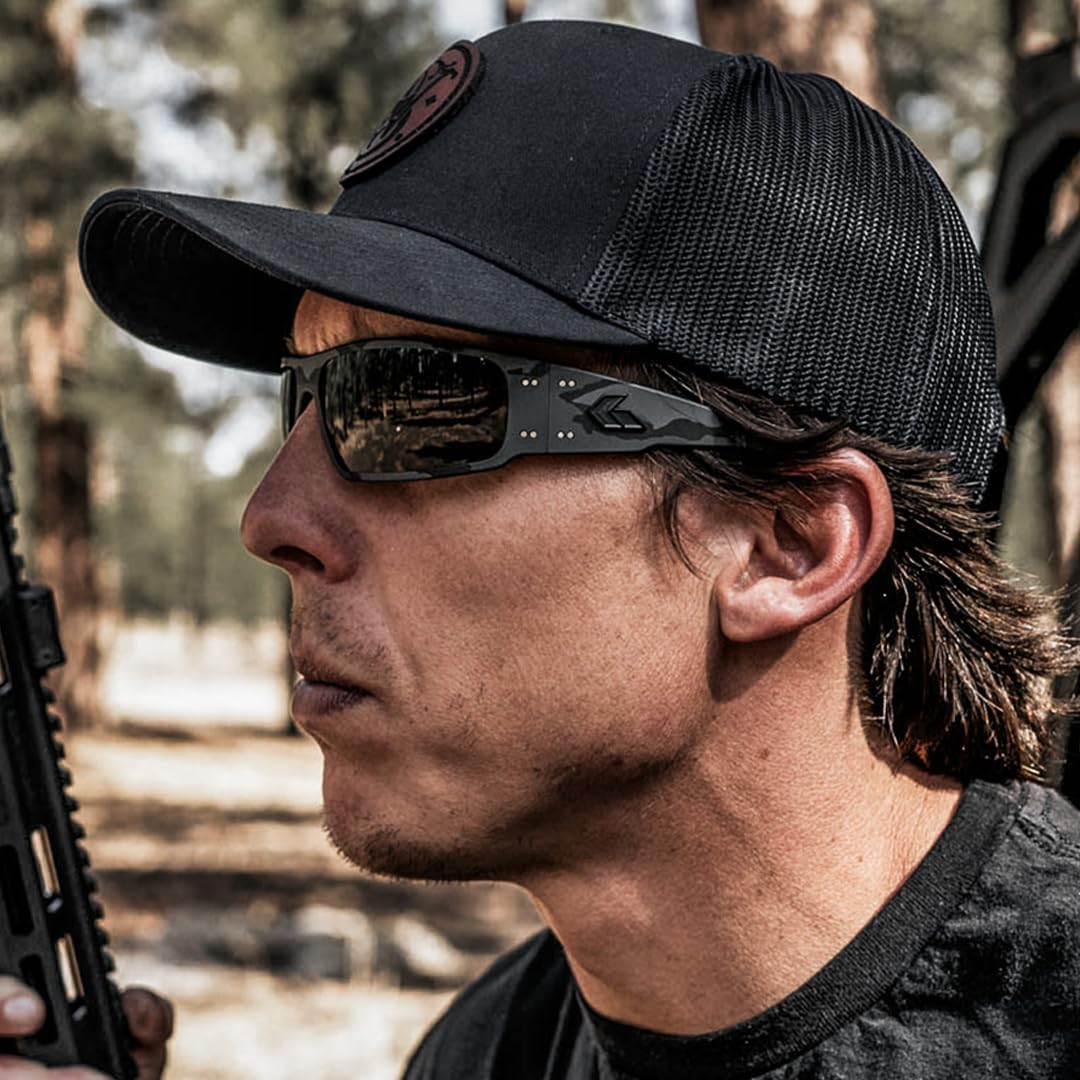 Gatorz Magnum Tactical Eyewear, Aluminum Frame, Polarized/Photochromic Options, Adjustable Fit, Made in USA
