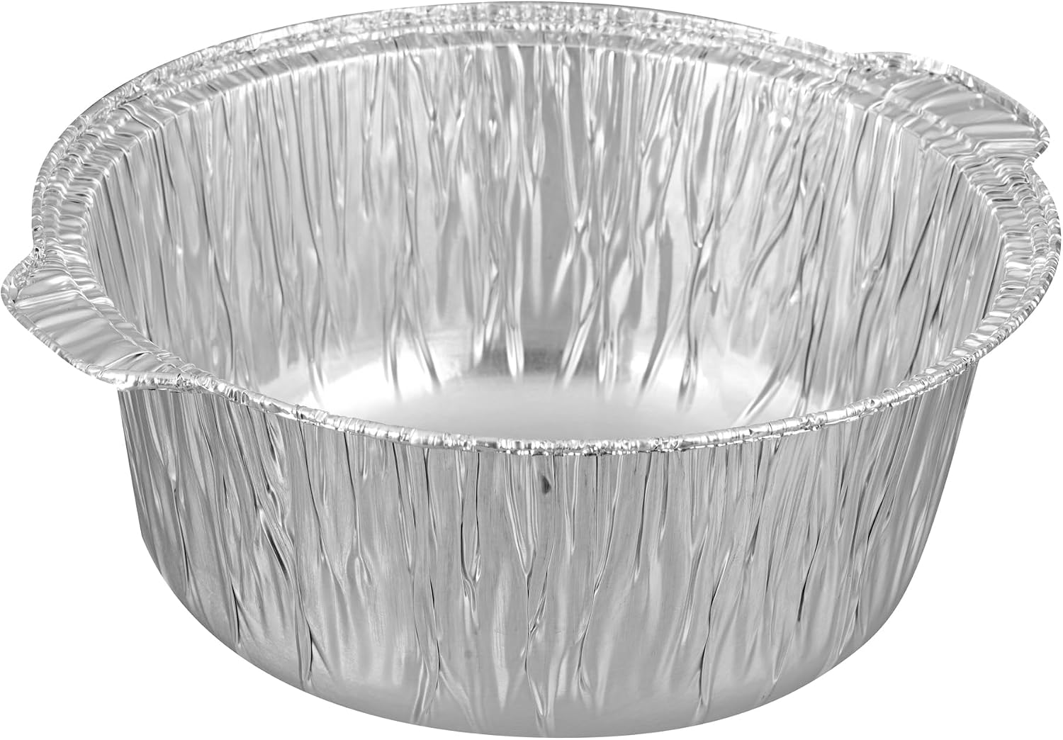 Foil Lux 3.5 Quart Pans And Lids, 100 Disposable Pots With Lids - Oven-Ready, Stove Compatible, Aluminum Foil Baking Pans, Freezable, For Outdoor Camping, Vacation, Picnic, And More - Restaurantware