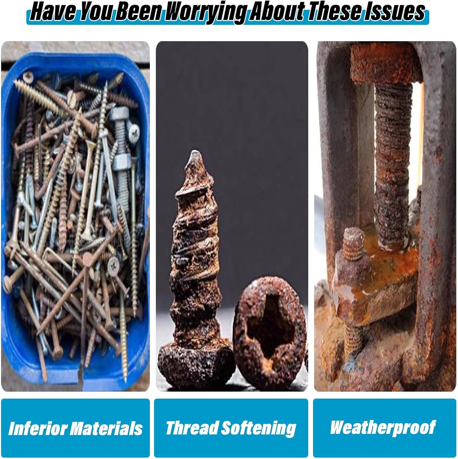 Heavy Duty Stainless Steel Pergola Bracket Kit - 2 PCS Post Base Supports for Metal Fence, Wood Deck, Porch Railing & Concrete/Vinyl Mailbox (145x100mm)