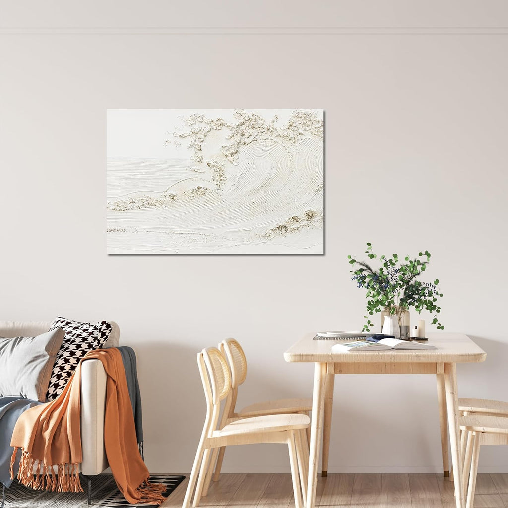 Canvas Wall Art Decor Large Wall Art for Living Room Large Artwork for Walls Black Abstract Wall Art Decor Canvas Art Wall Decor Modern Textured Wall Art Paintings 32' X 48' Bedroom Office Wall Decor