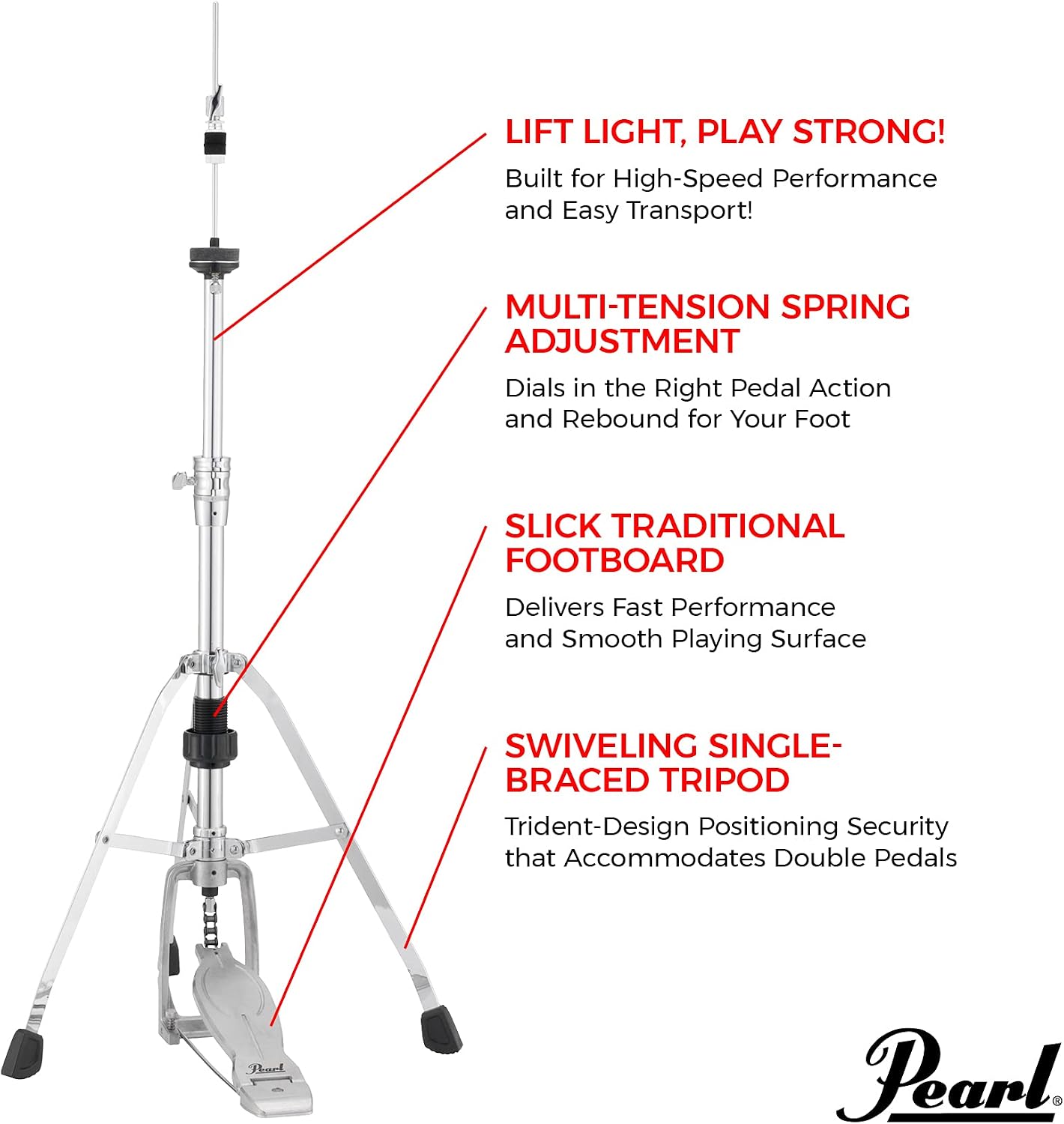 Pearl Hi-Hat Stand (H1030S)