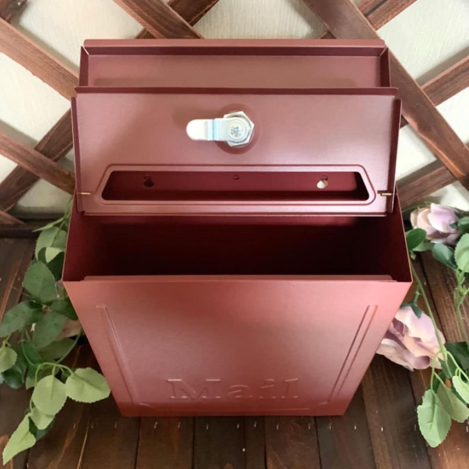 Door Letterboxes Wall-Mount Letterboxes Mailboxes for Outside Locking Metal Mailbox Posts Mailbox Covers