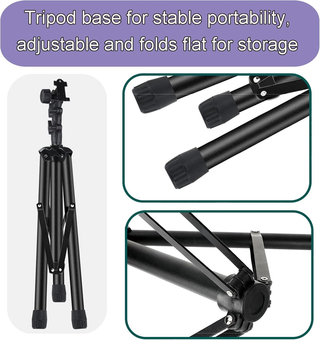 Solid Wood Guzheng Music Stand, Music Stand, Tripod Support Feet Provide Greater Stability, Can Be Used Sitting Or Standing, Sheet Music Stand with Violin Hange