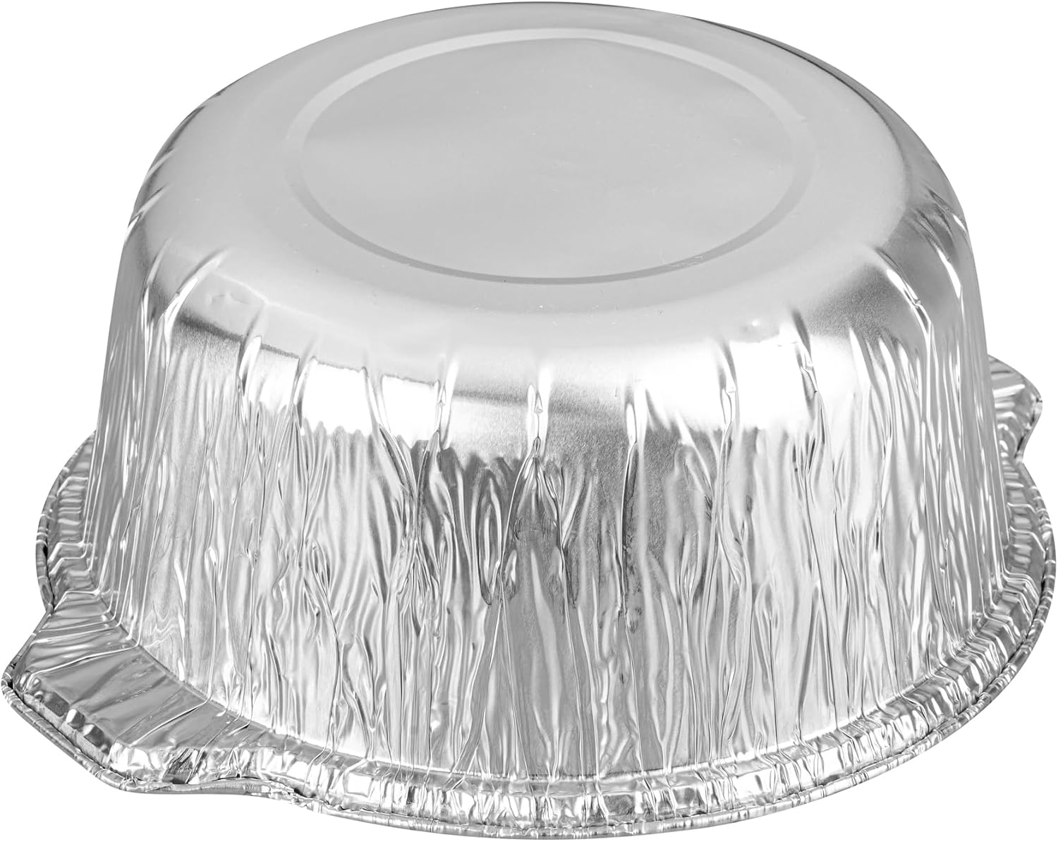 Foil Lux 60 Ounce Pans And Lids, 100 Disposable Pots With Lids - Oven-Ready, Stove Compatible, Aluminum Foil Baking Pans, Freezable, For Outdoor Camping, Vacation, Picnic, And More - Restaurantware