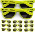 Custom Sunglasses for Wedding Party Favors, Personalized Sunglasses bulk for Men Groomsmen Adults Women