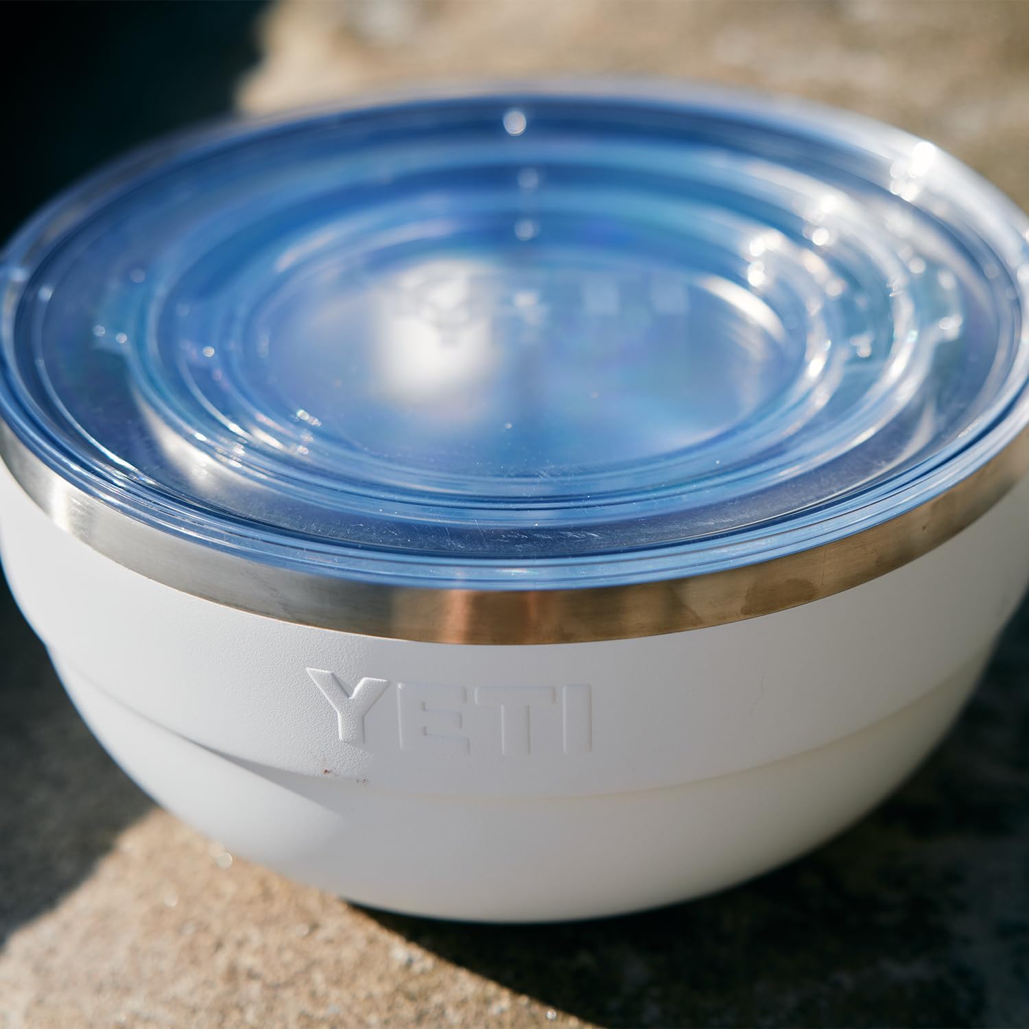 YETI Nestable Standard Food Storage Bowl Set, (1) 1 QT, (1) 2 QT, and (1) 4.5 QT, Navy