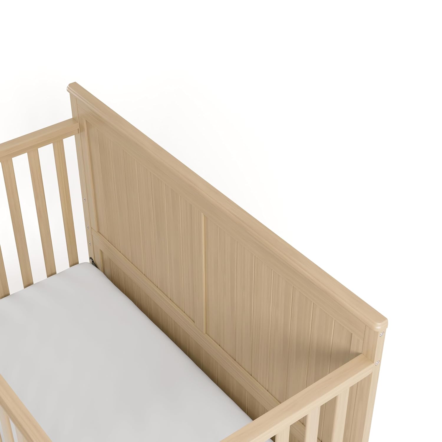 Graco Hadley 5-in-1 Convertible Crib with Drawer – GREENGUARD Gold Certified, Fits Standard Crib Mattress, Converts to Toddler Bed, Daybed and Full Bed, 4 Adjustable Mattress Heights (Driftwood)