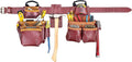 CLC Custom Leathercraft 21455X Signature Elite Heavy Duty Leather Combo System, 19 Pocket, XL
