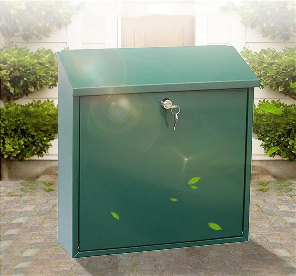 Stainless Steel Wall Mount Letterboxes Metal Mailbox Covers Mailbox Posts Package Lockers Envelopes Mailing Supplies