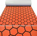 43.31' /37.7' New Hexagon EVA Self-Adhesive Boat Flooring and Decorative Fish for Yacht Pool Boat Flooring Sheet Thick Non-Skid mat