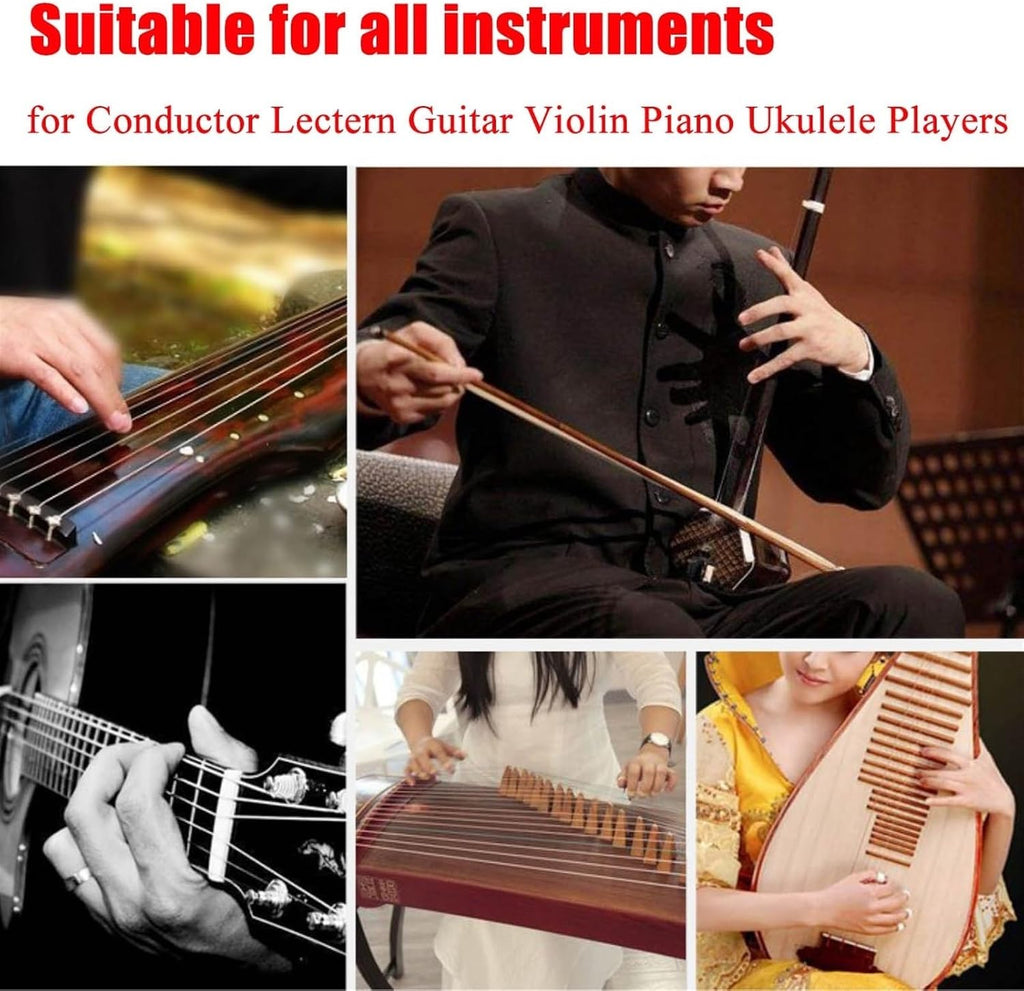 WORDFUN Wooden Sheet Music Stand, Professional Music Book Holder, 2 in 1 Dual Use, Violin Music Stand, Natural Bamboo, Wood Station for Conductors, S-Shaped, Stabilise, Adjustable