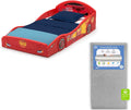 Delta Children Disney Pixar Cars Lightning McQueen Race Car Toddler Bed Sweet Beginnings Dual Sided Crib Mattress