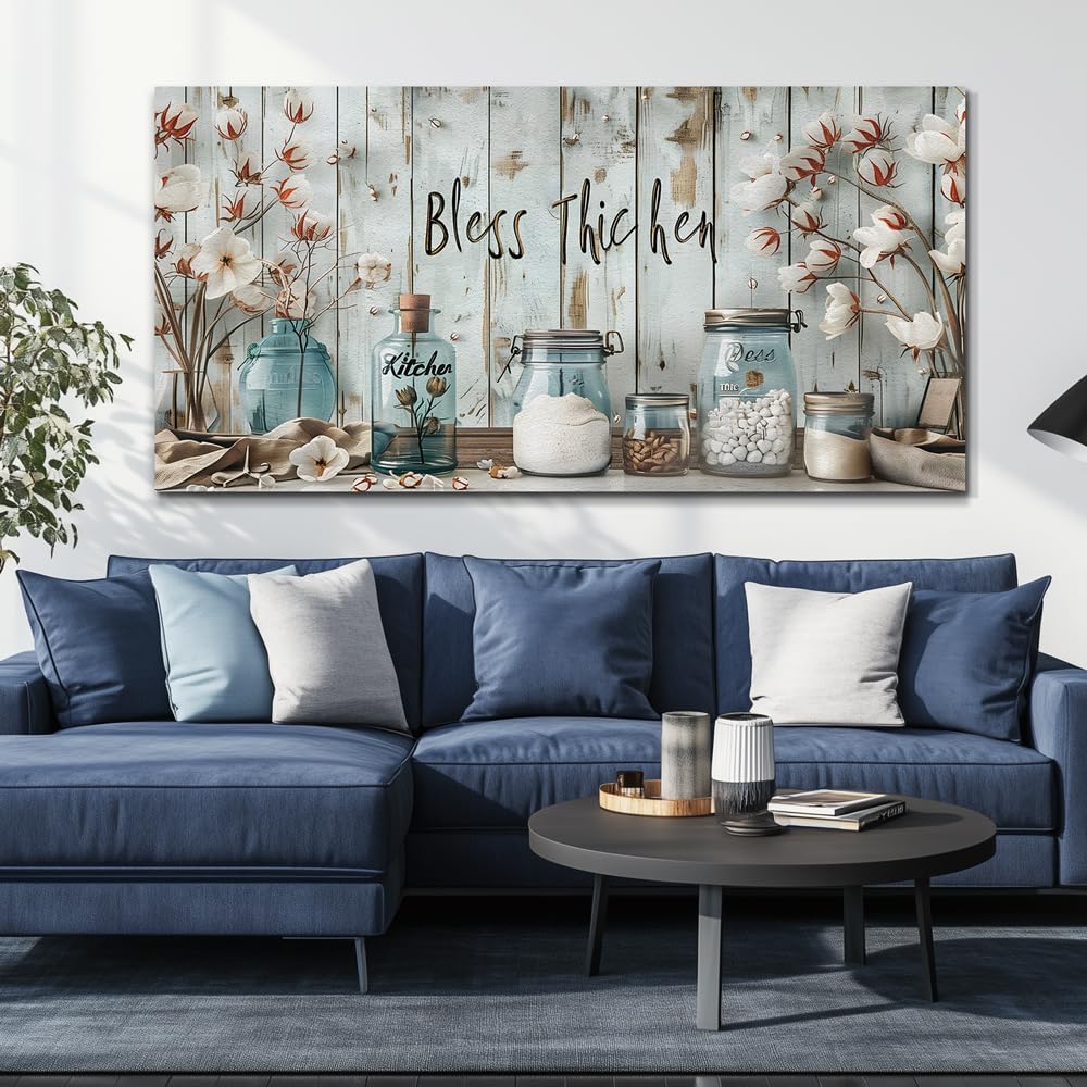 ERQINHUA Large Wall Decor Canvas Wall Art For Bedroom Living Room Decor Kitchen And Dining Room Painting Artwork Print For Home Decor Room For office Farmhouse Room Decoration Aesthetics 30x60 In