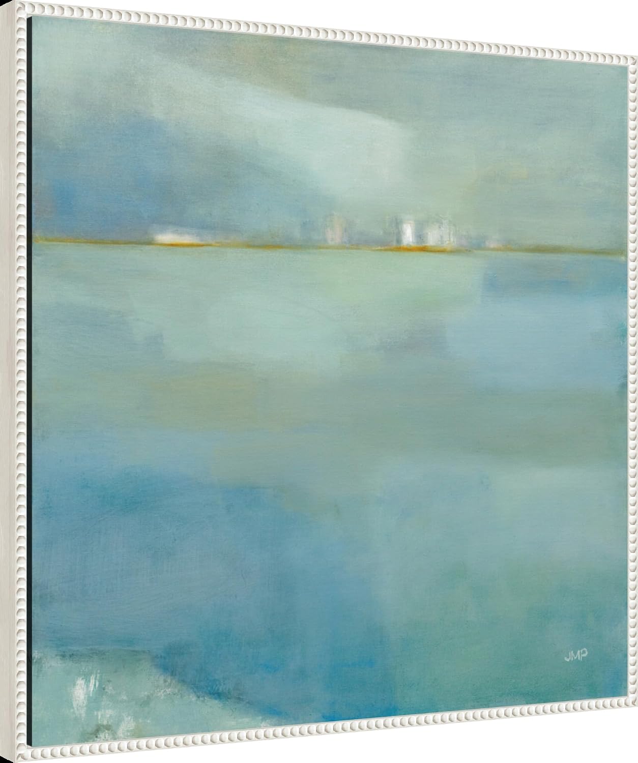 Amanti Art Framed Canvas Wall Art 30x30 Fog and Dew by Julia Purinton, Framed Wall Art Canvas, Abstract Artwork, Traditional Decor, Large Poster Painting for Living Room, Bedroom, Bathroom, Kitchen,