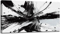 RUIFENGL Black and White Abstract Canvas Prints Wall Art for Office Wall Decor Black & White Graffiti Modern Paintings Artwork Pictures for Living Room Home Decoration Ready to Hang 30'x 60' Xlarge