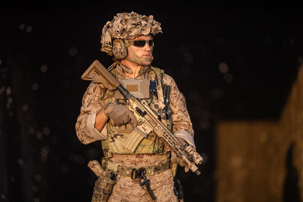 Gatorz Magnum Tactical Eyewear, Aluminum Frame, Polarized/Photochromic Options, Adjustable Fit, Made in USA