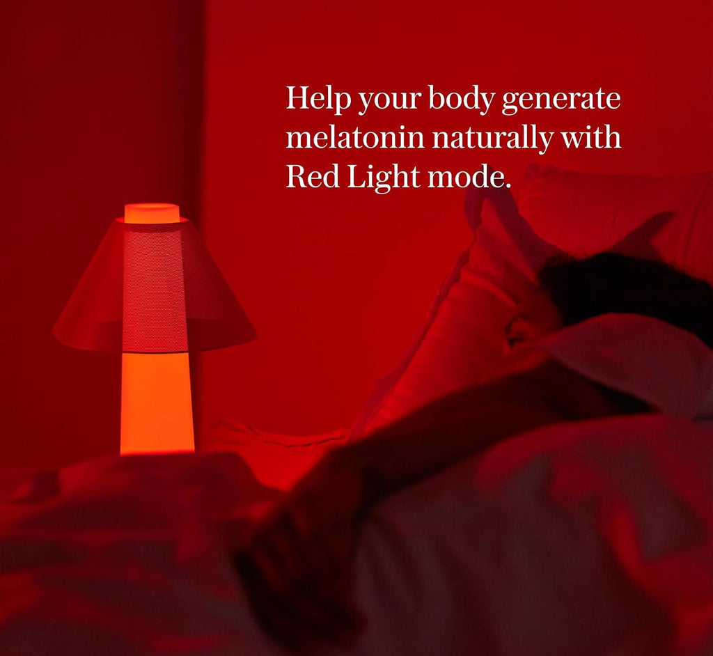 Loftie Smart Lamp - Sunrise Alarm, Wake-Up Light, Custom Color Modes, Nightstand Lamp Room Decor, Red Lights for Sleep, Morning & Evening Routines, Modern Table Lamps for Bedroom Decor (Pistachio)