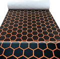 43.31' /37.7' New Hexagon EVA Self-Adhesive Boat Flooring and Decorative Fish for Yacht Pool Boat Flooring Sheet Thick Non-Skid mat