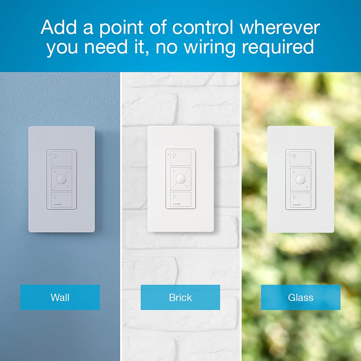 Lutron Caseta Smart Plug Start Kit for Lamps, Plug-in Lamp Dimmer Switch with Smart Bridge and Pico Remote, Compatible with Alexa, Apple HomeKit, and The Google Assistant, P-BDG-PKG1P, White