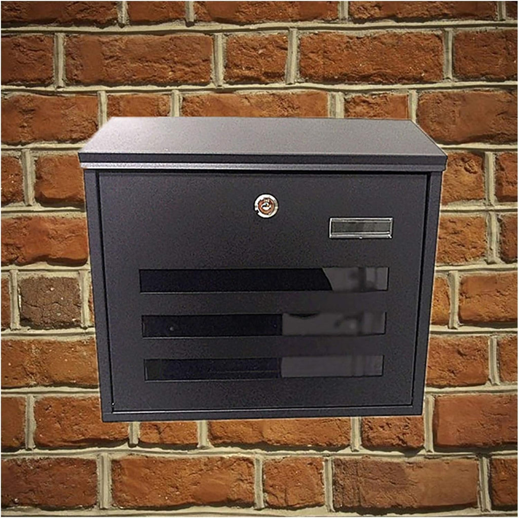 Letterboxes Mailbox Wall-Mounted Mail Boxes Community Postbox Letter Box Villa Letter Box Creative Villa Rainproof Retro Mailbox