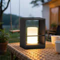 Solar Lanterns Outdoor Waterproof, Patio Lights with 3000K LED, Outdoor Lights Solar Powered with Remote Control, Floor Lamp for Garden, Yard, Deck, Backyard, Porch and Landscape Lighting