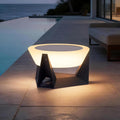MVBT Large Solar Lantern, 3000K Outdoor Floor Lamp, Solar Outdoor Lights Waterproof, Dusk to Dawn Floor Lamps for Porch, Round Garden Floor Lanterns, Metal LED Patio Light for Yard Deck Pool Outside