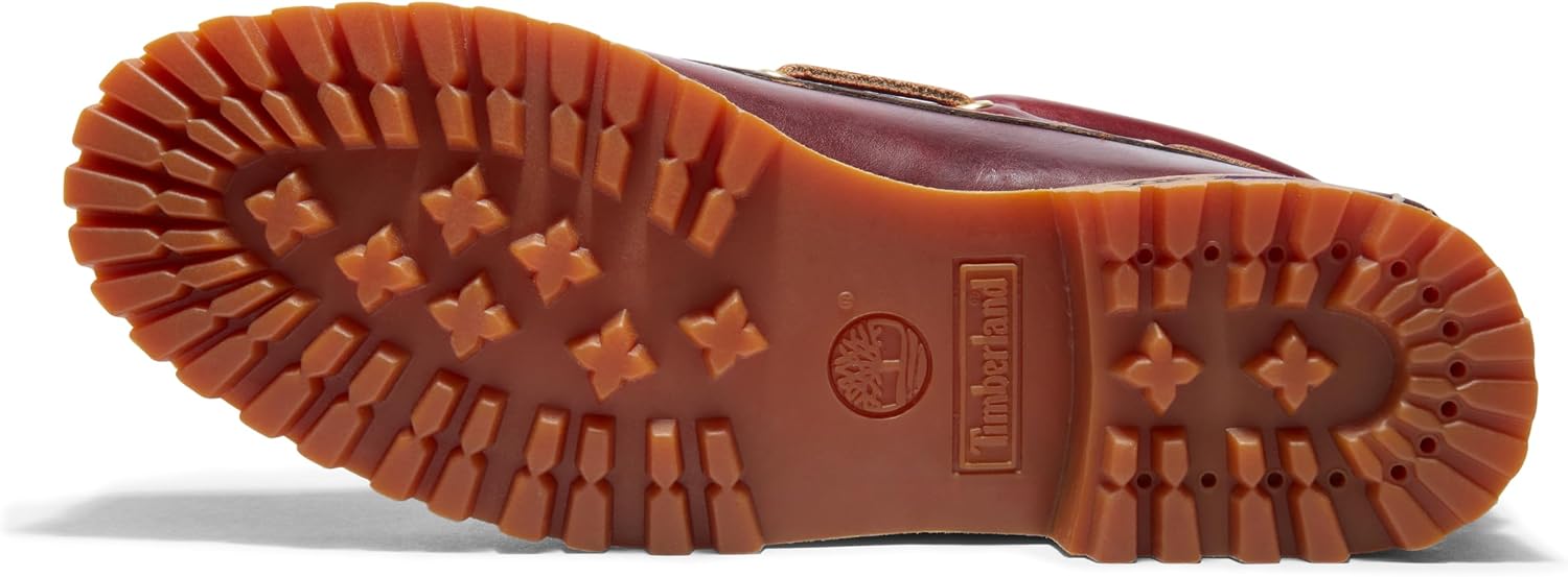Timberland Men's Authentic 3-Eye Lug Handsewn Boat Shoes