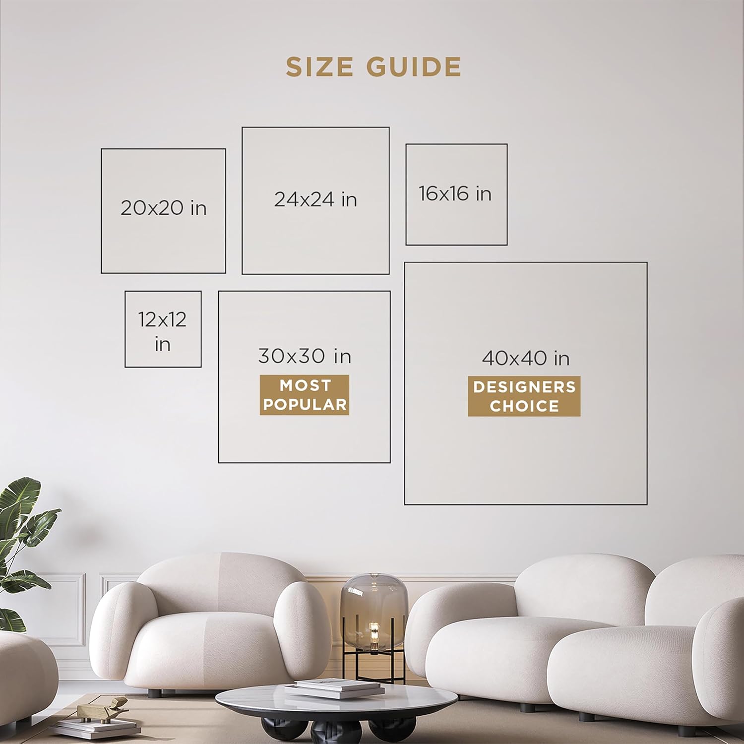 The Oliver Gal Artist Co. Abstract Framed Wall Art Canvas Prints 'Blush Romance Paint Home Décor, 20' x 20', Gold, White