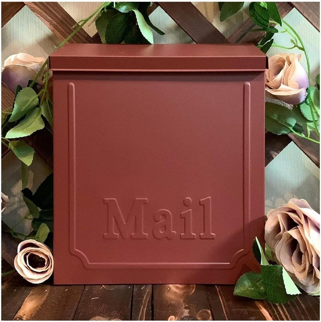 Door Letterboxes Wall-Mount Letterboxes Mailboxes for Outside Locking Metal Mailbox Posts Mailbox Covers
