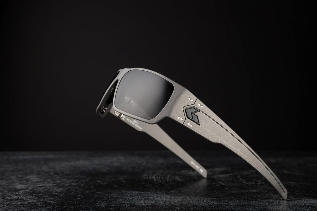 Gatorz Specter Hand Crafted Aluminum Polarized Lens Sunglasses - Made in The USA