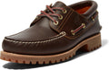 Timberland Men's Authentic 3-Eye Lug Handsewn Boat Shoes