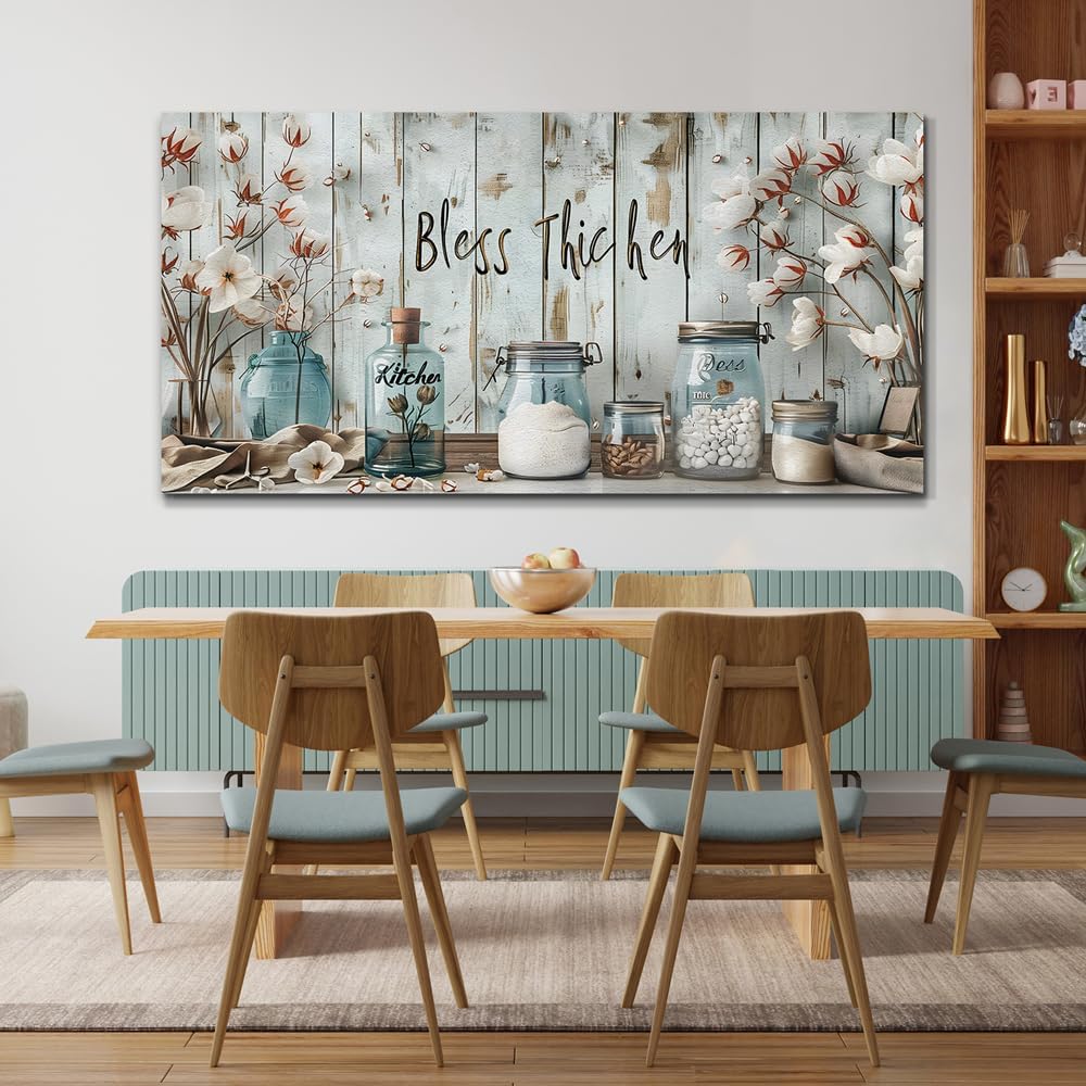 ERQINHUA Large Wall Decor Canvas Wall Art For Bedroom Living Room Decor Kitchen And Dining Room Painting Artwork Print For Home Decor Room For office Farmhouse Room Decoration Aesthetics 30x60 In