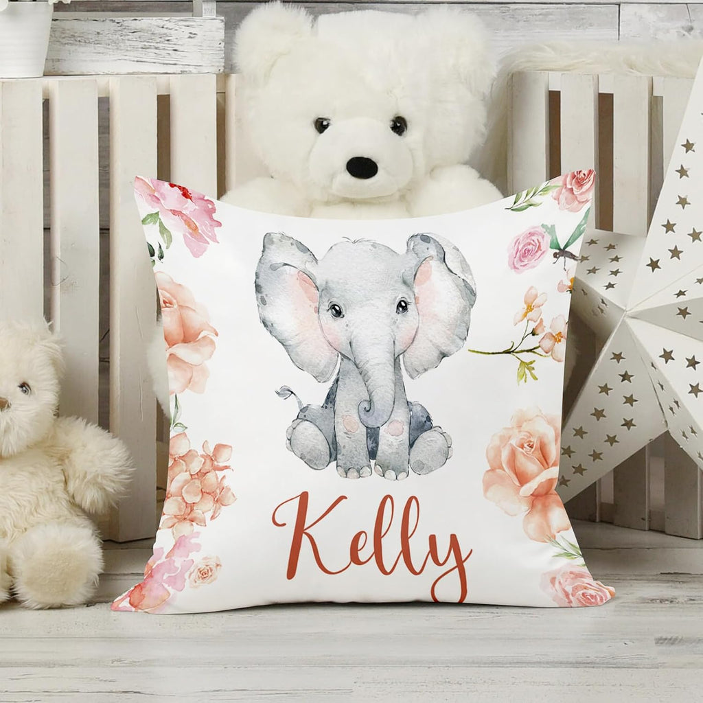 Custom Baby Crib Bedding Set - 5 Piece Nursery Crib Set Woodland Animals Design - Personalized Name Blanket with Dotted Backing, Crib Sheet, Changing Pad Cover, Pillow Cover, Rug for Newborns Color11