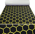 43.31' /37.7' New Hexagon EVA Self-Adhesive Boat Flooring and Decorative Fish for Yacht Pool Boat Flooring Sheet Thick Non-Skid mat
