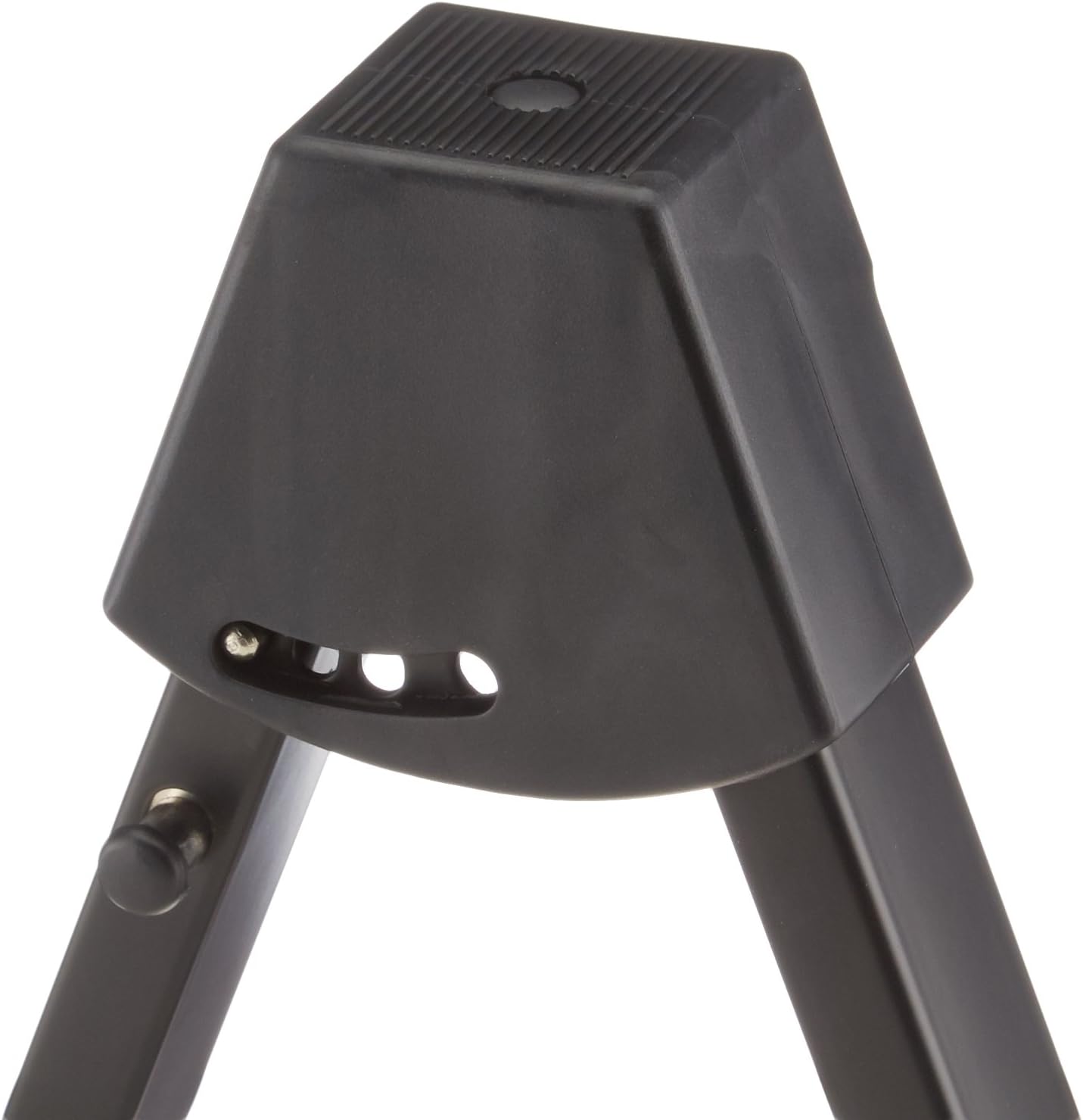 Amazon Basics Portable Adjustable Folding Guitar Stand for Electric and Acoustic Guitars, A-shape, Fully Assembled with Padded Foam, Black, 8.66 x 15.16 x 3.74 inches (Pack of 6)