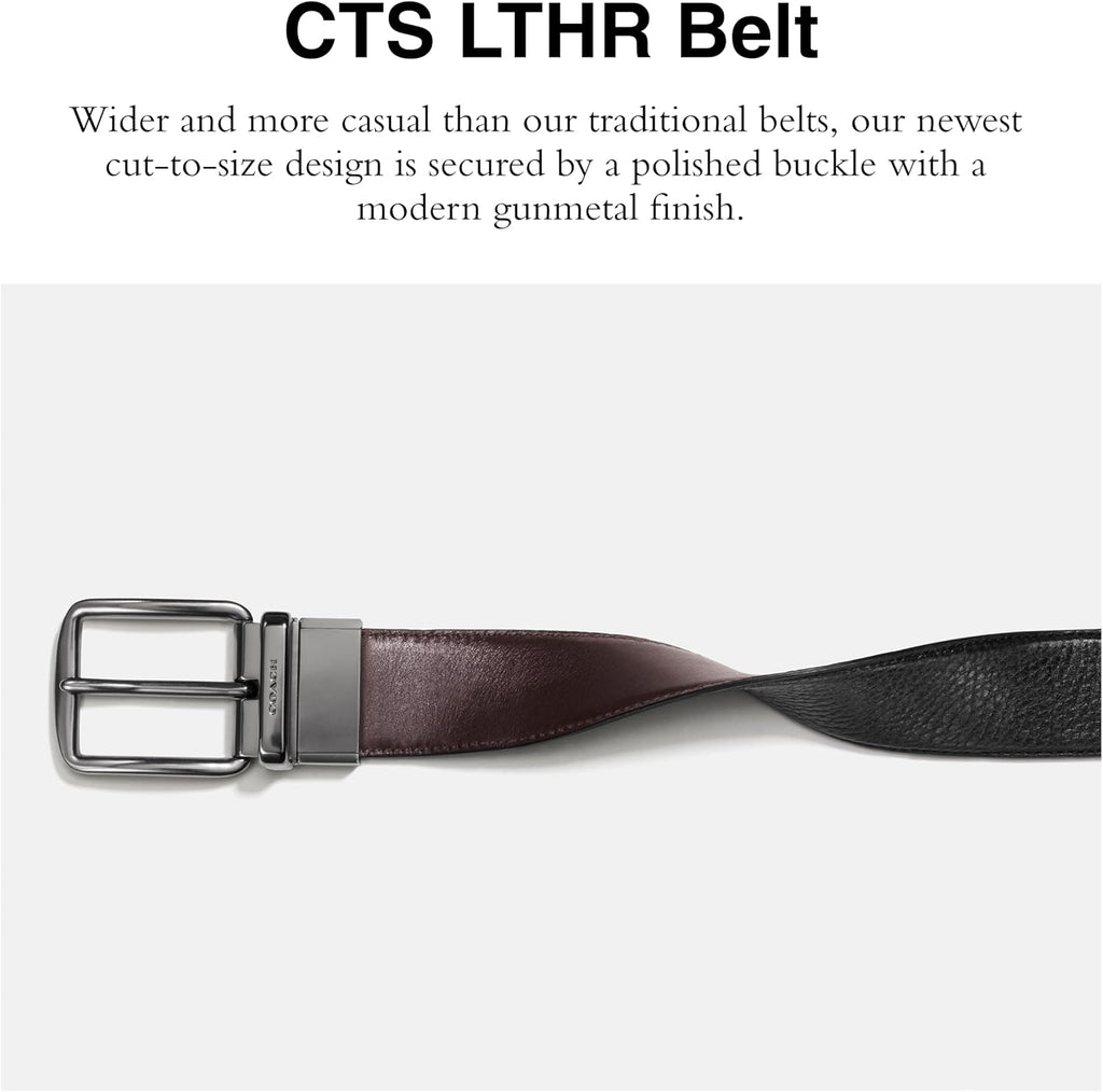 COACH 38MM Wide Harness CTW Reversible Belt