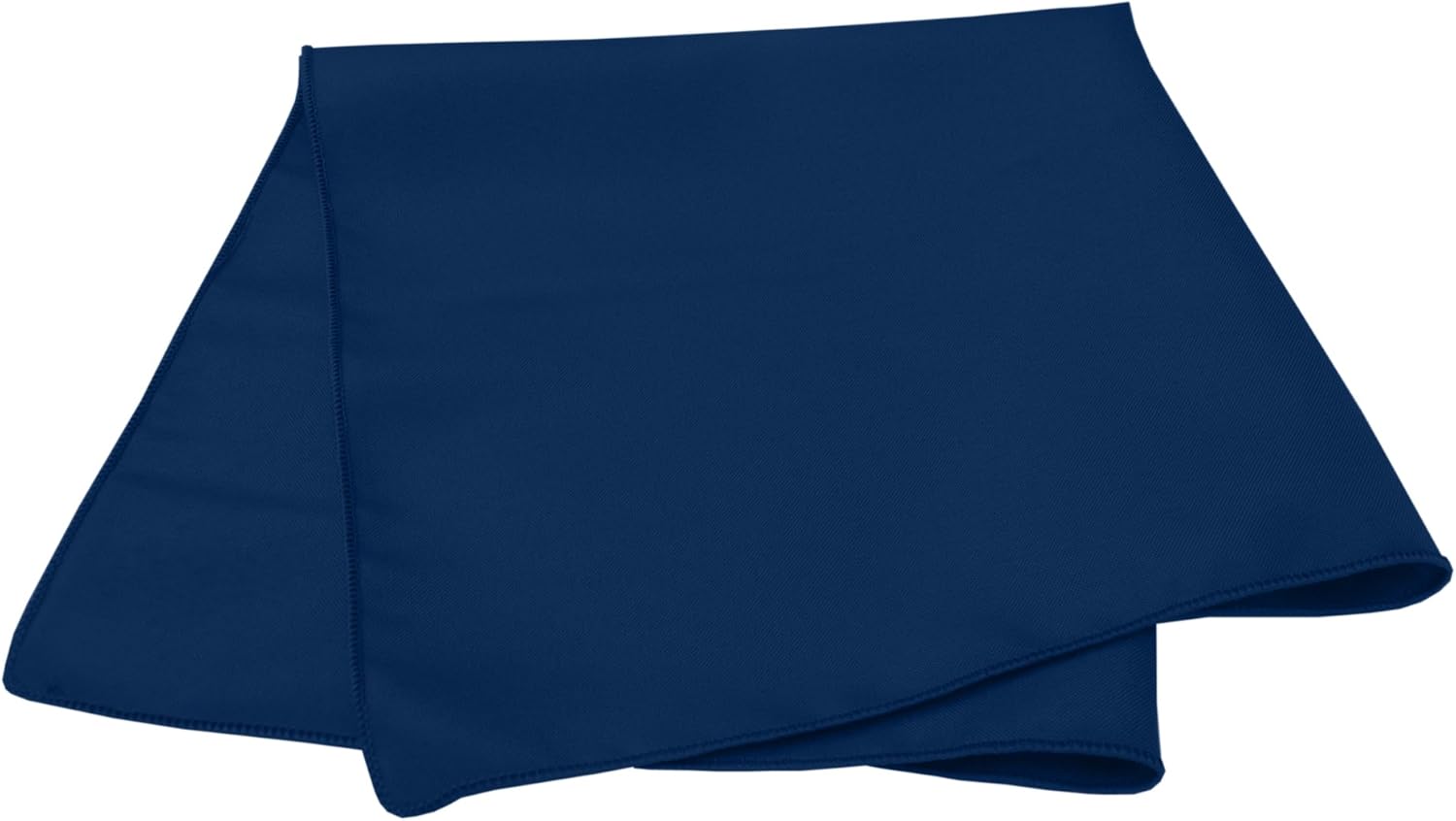 Ultimate Textile Cloth Napkins Bulk Set 17x17in Polyester Washable Square Dinner Napkins for Wedding Party Events Machine Washable Stain Resistant - Navy, 17' X 17' (Set of 120)