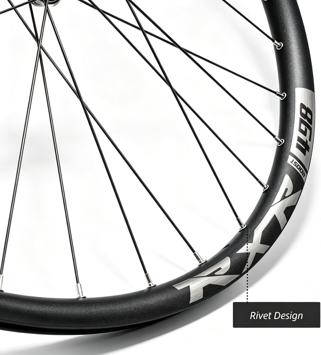 MTB Wheelset 27.5' 29' inch Boost/Thru Axle/Quick Release, Disc Brake Mountain Bike Wheels, Aluminum Alloy Rim 32 Holes for 8-11 Speed Cassette XC AM DH