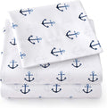 1500 Supreme Kids Bed Sheet Collection - Fun Colorful and Comfortable Boys and Girls Toddler Sheet Sets - Deep Pocket Wrinkle Free Soft and Cozy Bedding - Full, Anchor(Pack of 12)