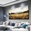 KELIYUAN Large Wall Canvas Picture Aesthetics Vintage Lawn Painting With Printed Wall Art For Restaurant Classical Landscape Wall Decor For Office Living Room Bedroom Home Decoration 30 X 60 Inches