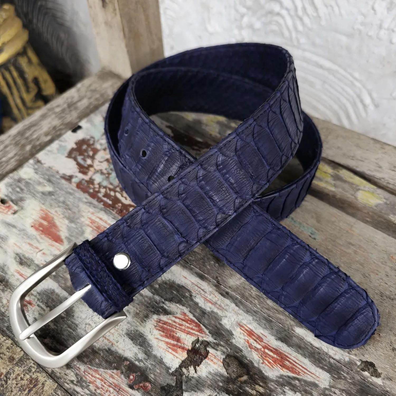 Genuine python leather skin belts for men snakeskin dress belt casual men's belt snake leather belts for men width 1.5'